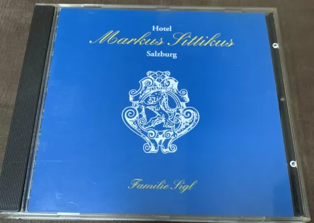 AMADEUS CONSORT SALZBURG - Hotel Markus Sittikus - Familie Sigl Audio CD