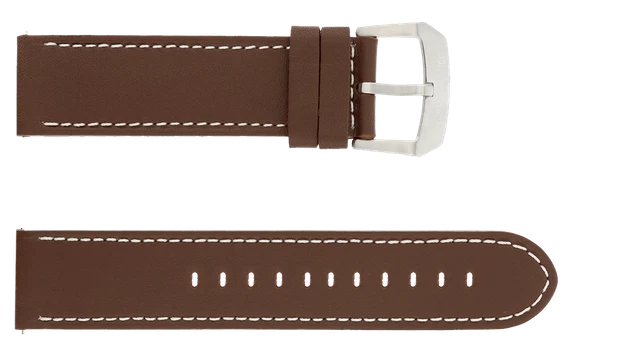 Bracelet Montre 24 Mm En Cuir De Vache Marron - Neuf - Marque Vintage G - Unisexe