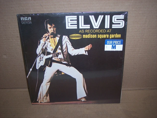 ELVIS PRESLEY AS Recorded At Madison Square Garden vinyl LP