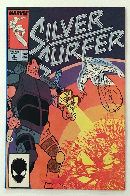 Marvel Silver Surfer 1987 #5 VF-NM unread bagged & boarded