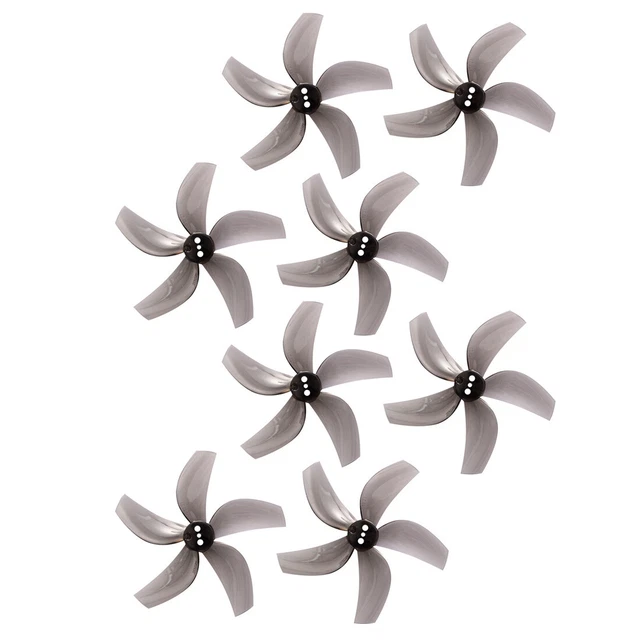 Gemfan 4 Pairs D63 5-Blade Propeller 1.65mm Shaft CW CCW for 1105-5500 Motor