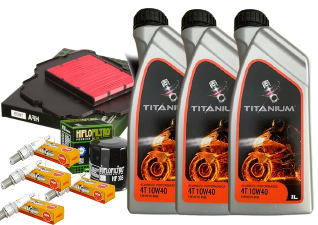 Kit Tagliando Yamaha TDM 850 - Olio Motore 10W40, Filtro Olio, Filtro Aria E Candele - Foto 14