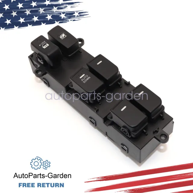 Front Left Side Master Power Window Switch Fits For Kia Soul 2011-2013 New