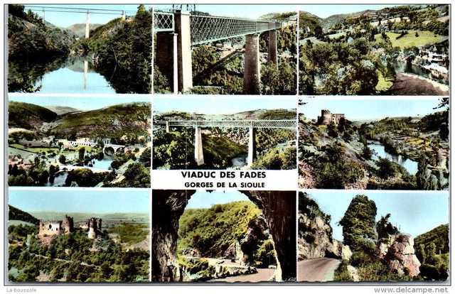 03 - divers vues du viaduc de fades et gorges de la sioule