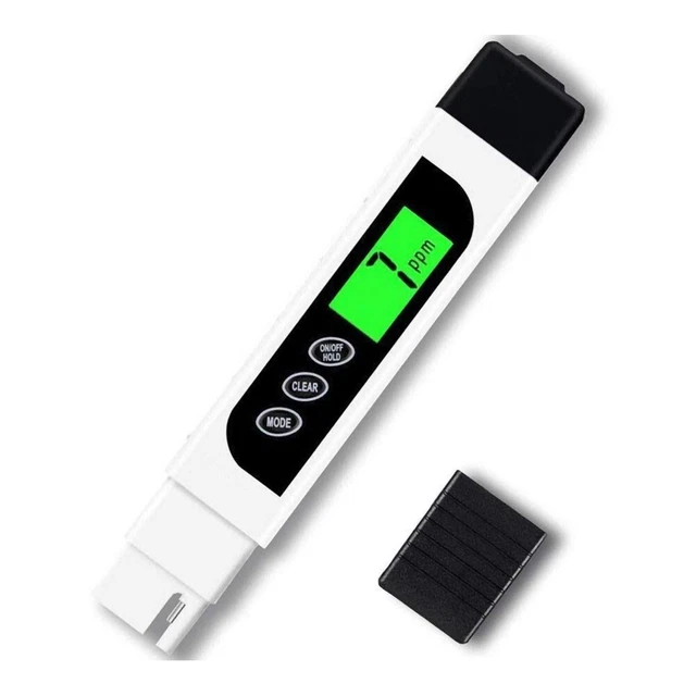 Dispositivo de prueba de calidad del agua lápiz de temperatura 0-9990 Ppm multifunción