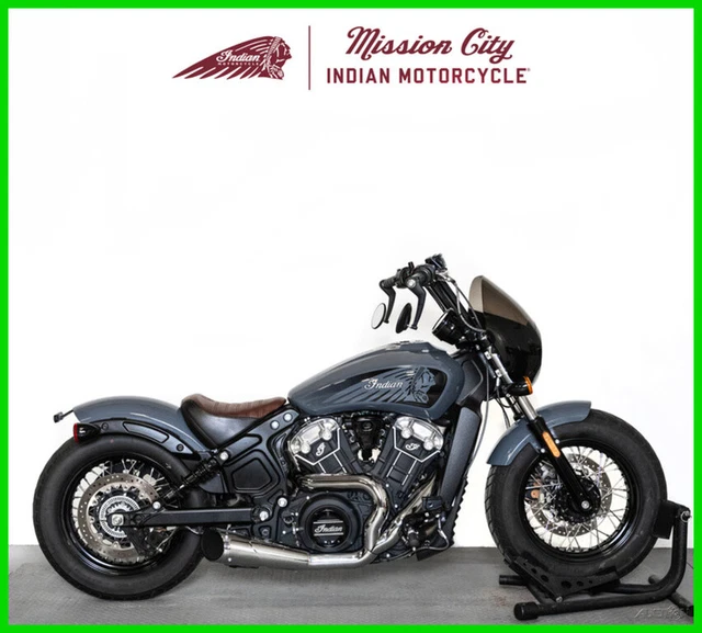 2021 Indian Scout Bobber Twenty ABS Stealth Gray