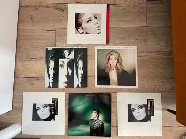 Sammlung 23 Stück Sandra Schallplatten Vinyl 22x Maxi / 1x LP