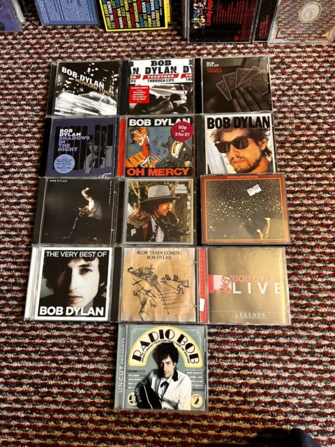 Bob Dylan Cd Bundle Joblot 13 Of Free Postage!!!