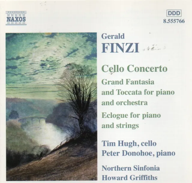 Gerald Finzi  CELLO CONCERTO, GRAND FANTASIA etc  cd