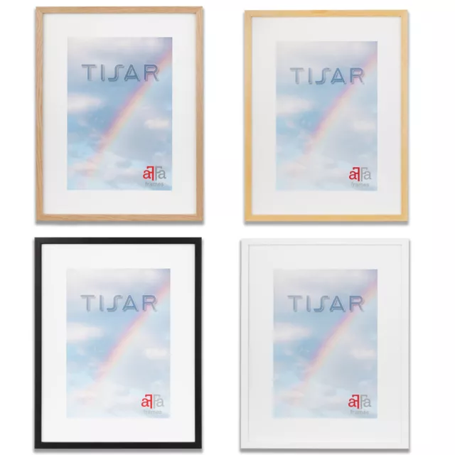 aFFa Frames Bilderrahmen Bild Foto Rahmen Rechteckig Tisar - 9x13 cm bis 50x70cm