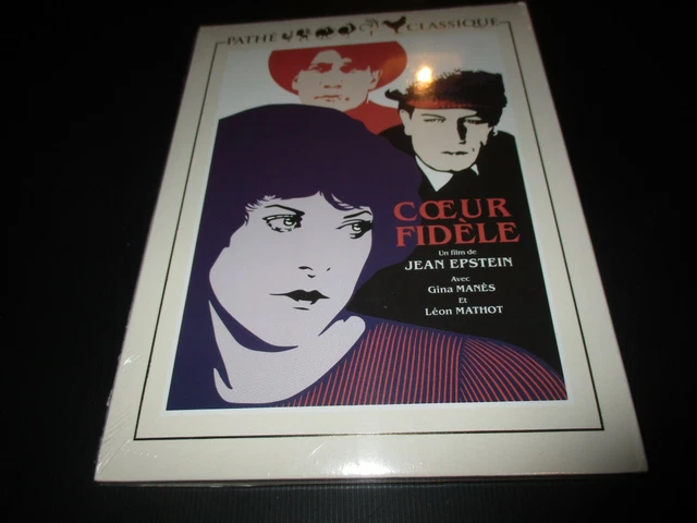 DVD DIGIPACK NEUF "COEUR FIDELE" Gina MANES, Leon MATHOT / Jean EPSTEIN