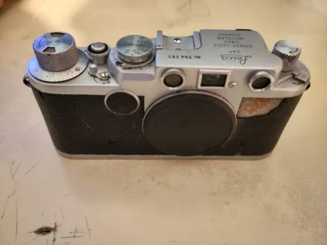 Leica IIF 35mm Rangefinder Body 1955