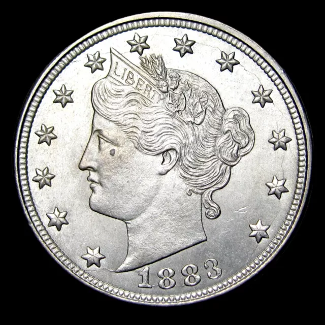 1883 Liberty V Nickel   ---- Gem BU+ Condition Coin ---- #UU684