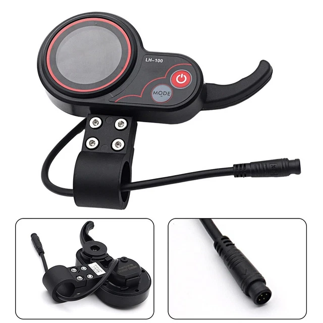 Compteur Numérique écran LCD Pour Trottinette électrique Kukirin G2 PRO – Compatible – Affichage Vitesse, Batterie, Distance – Installation Facile
