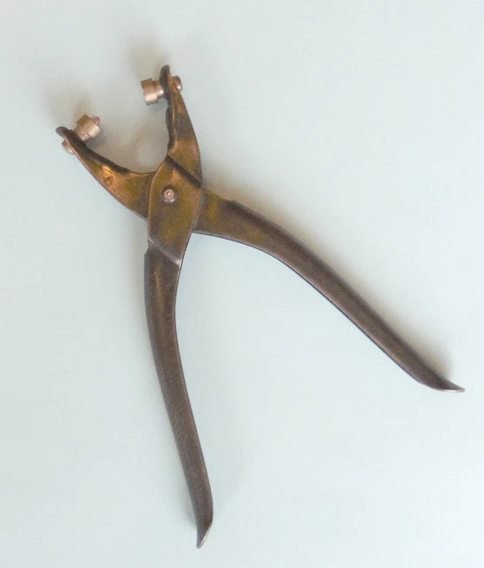 EYELET PLIER PUNCH Tool Heavy Duty £3.95 PicClick UK