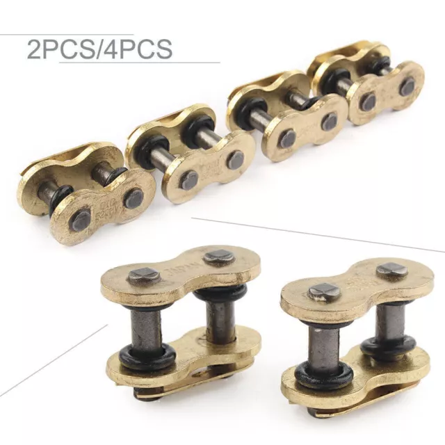 2Pcs/4Pcs 520 HV Chain Mater Link Fit For 520H Chain Repair For Harley Honda