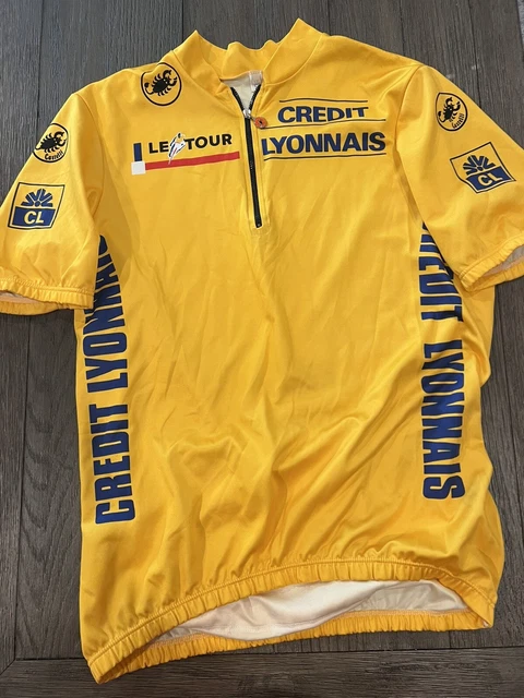 Maillot Cycliste Vintage HELITA - Tour De France 2000 - Rouge - Taille M