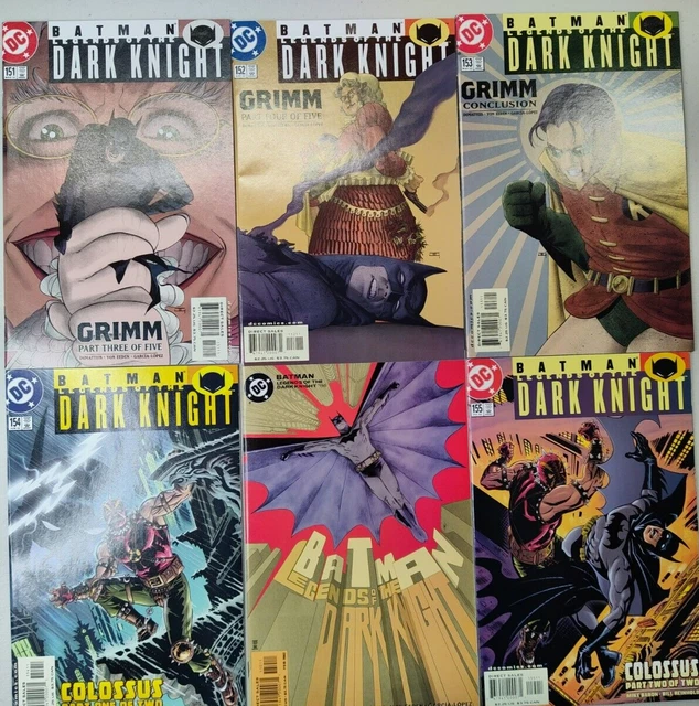 Batman: Legends of the Dark Knight #150-155 DC 2002 Comic Books VF/NM