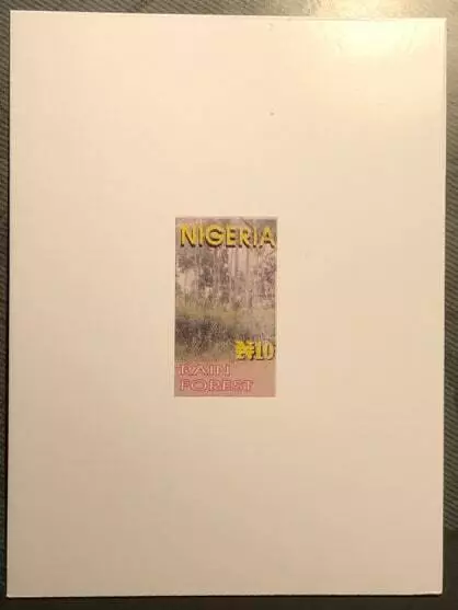 Nigeria 1999 2000 Deluxe Proof - Rain Forest - Rare