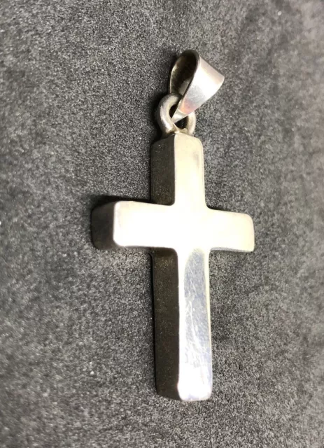 925 STERLING SILVER Vintage Cross Pendant $29.99 - PicClick