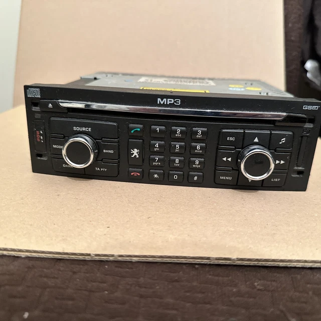 Autoradio MP3 GPS Pour Citroën C6 - Référence 96650245ZD, Codage Inclus - Occasion Fonctionnel