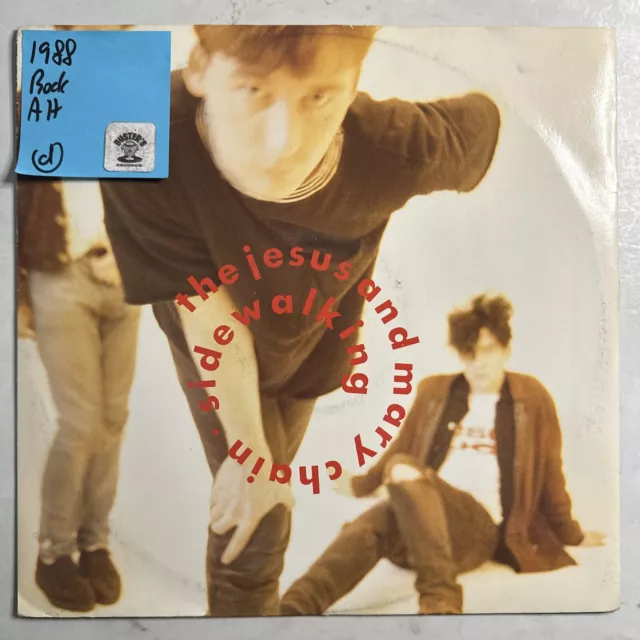 The Jesus and Mary Chain - Sidewalking 12" Vinyl Record Single VG+