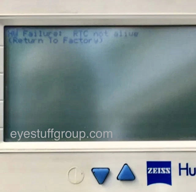 Zeiss Humphrey FDT 710 RTC Not Alive Repair Service