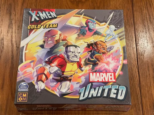 Cmon Marvel X-Men United - Equipo Dorado Expansión No Exclusiva De Kickstarter
