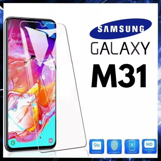Schutzfilm Im Glas Gehärtetes Für Samsung Galaxy M31 Schutz Lcd-Display M 31