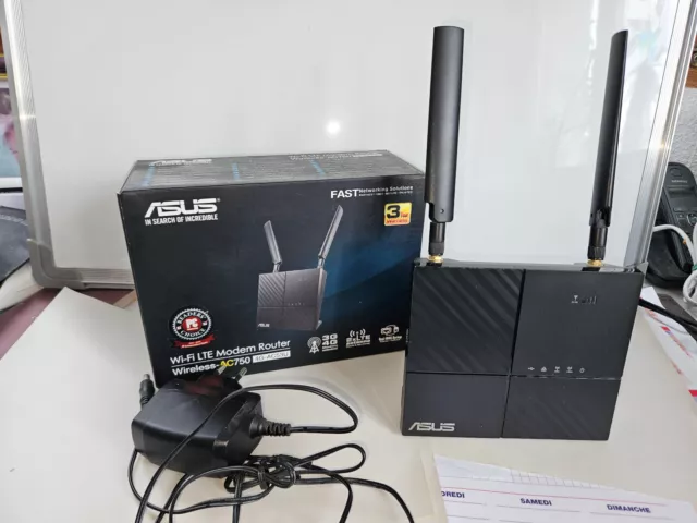 ASUS 4G-AC53U - Box 4G - Modem-routeur Wi-Fi LTE double bande AC 750 Mbps