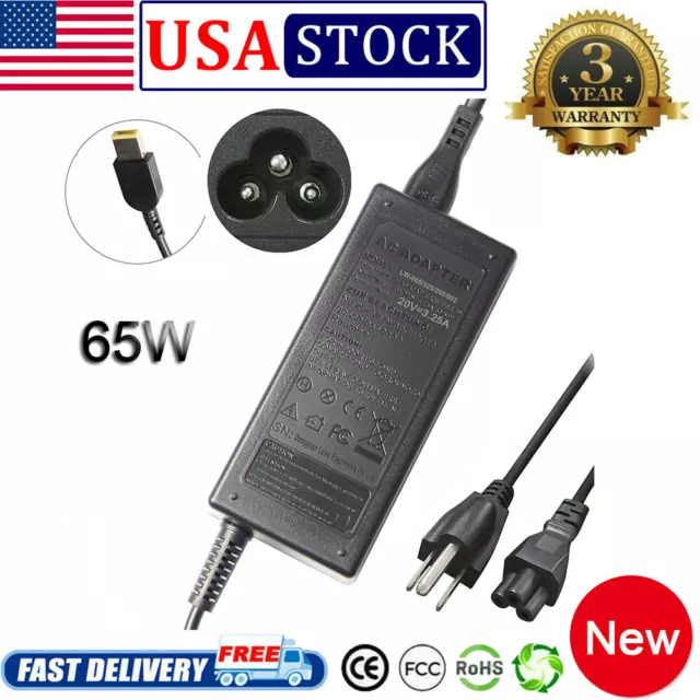 AC Adapter Charger for Lenovo ThinkPad Yoga 2 13/11S/Pro,T440,T450s E470 Flex 3