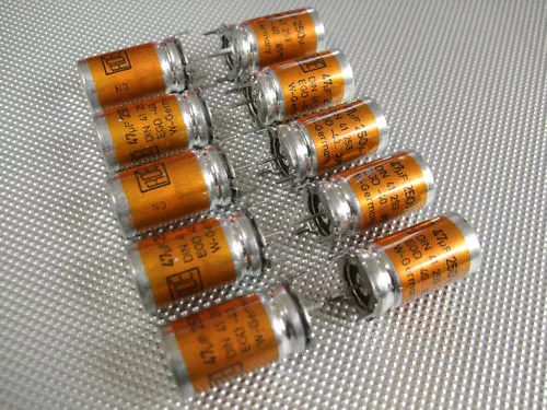 ROE ROEDERSTEIN, EG-D, Audio Capacitors, 47uF 250V, Lot