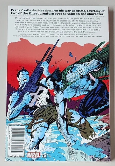 PUNISHER WAR JOURNAL BY CARL POTTS & JIM LEE  (Marvel 2016 TPB SC TP GN) 2