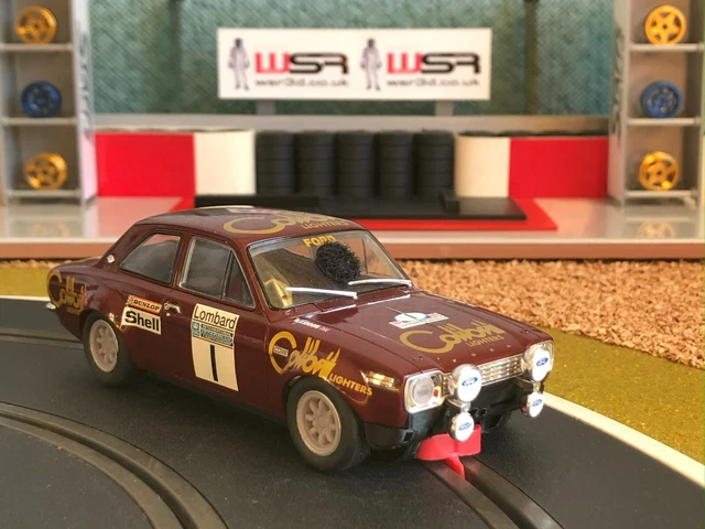 4 Jantes Pour Voiture Scalextric Ford Escort XR3 I - Pièces Détachées Neuves