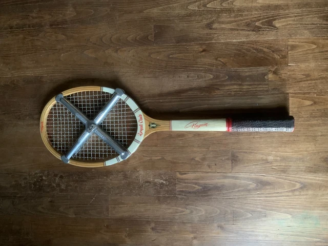 RAQUETTE DE TENNIS Vintage Années 1960 Bancroft Competition Modèle Bois