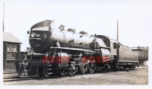 2B952 Rp 1937 Delaware & Hudson Railroad 462 Loco #608 Binghamton Ny