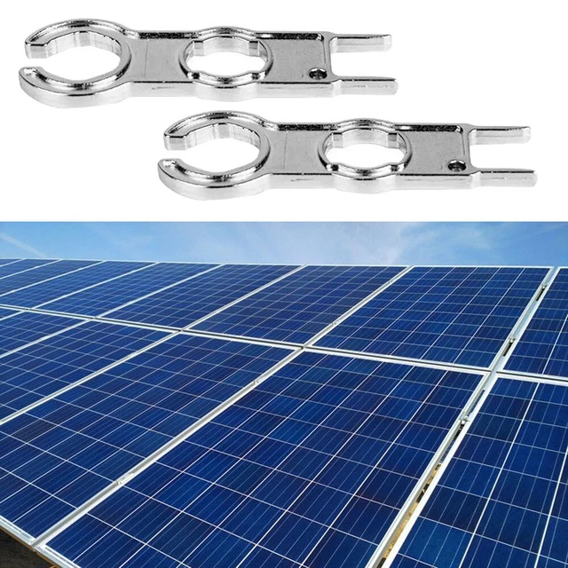 Llave de enchufe solar llave de extremo abierto para montaje enchufe de herramienta enchufe de toma solar fotovoltaica