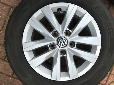 VOLKSWAGEN T5 T6 TRANSPORTER 16" Clayton Ruota & Pneumatico 7E0601025N Highline #5 