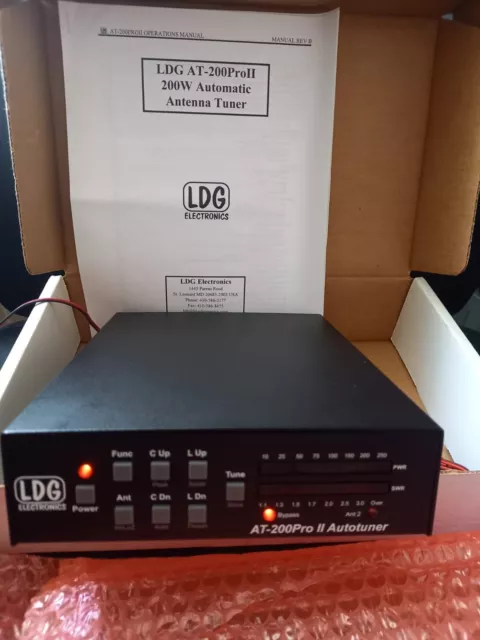 Ldg  200 Pro 2 Auto tuner Atu Boxd