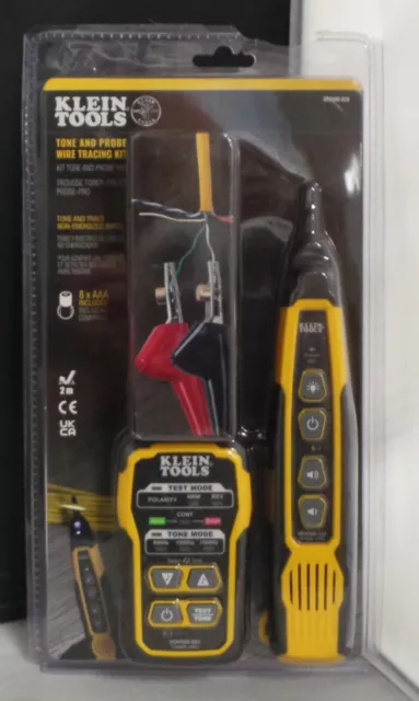 Klein Tools Tone and Probe Wire Tracking Kit VDV500-820 BRAND NEW