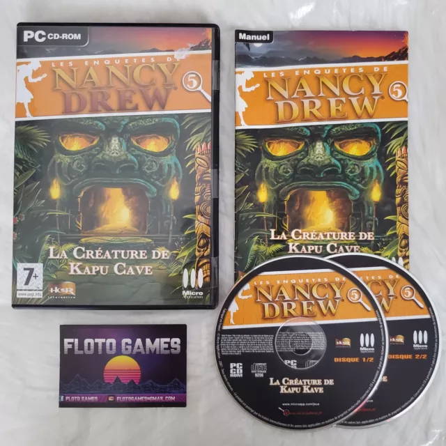 Jeu Nancy Drew 5 - La Créature de Kapu Cave pour PC - Floto Games