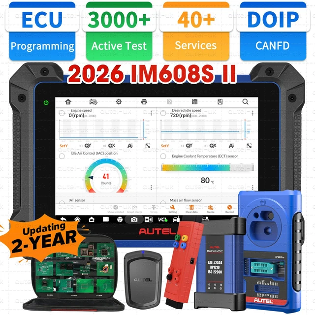 2026 AUTEL MAXIIM IM608S II Pro Full Kit All-In-One Key Programming ...