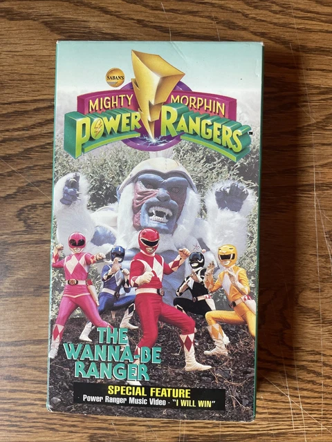 MIGHTY MORPHIN POWER Rangers: The Wanna-Be Ranger (VHS, 1994) £8.06 ...