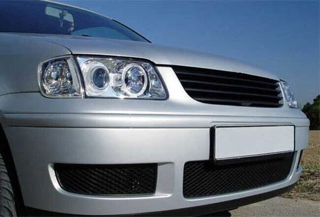 Sport Grill Black Without Emblem For VW Polo 6N2 From 1999 To 2001