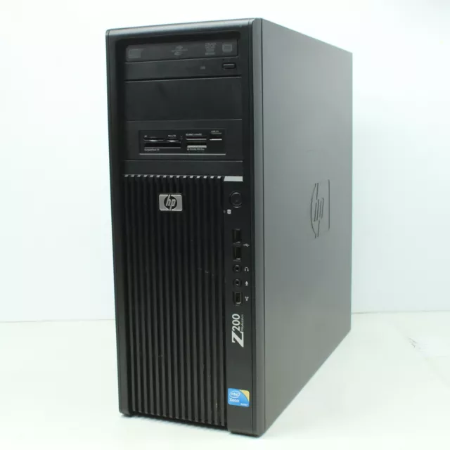 HP Workstation Z200 PC tower Windows 10 Intel Xeon X3450 disco rigido 2,67 GHz 4 GB 2 TB