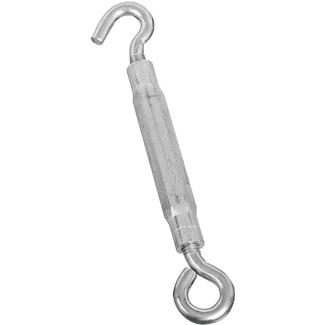 National 3/8 In. x 10-1/2 In. Zinc Hook & Eye Turnbuckle N221887 Pack of 25