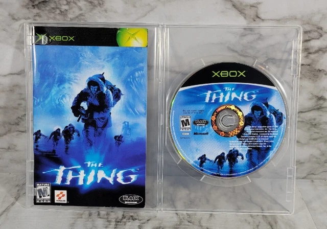 The Thing (Microsoft Xbox, 2002) Game Disc & Manual Only