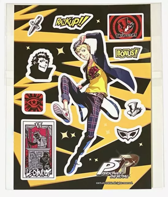 Ryuji Sakamoto Persona 5 Royal Confidant Vinyl Decal Anime Itasha JDM  sticker