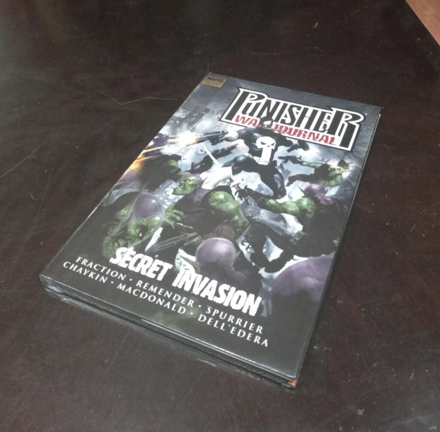 Punisher War Journal Secret Invasion HC NEW SEALED