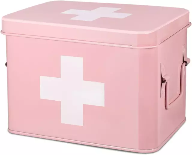 PORTABLE PRACTICAL SEWING Box First Aid Box Cosmetic Storage Box £7.65 -  PicClick UK